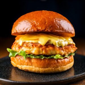Kylling BBQ burger